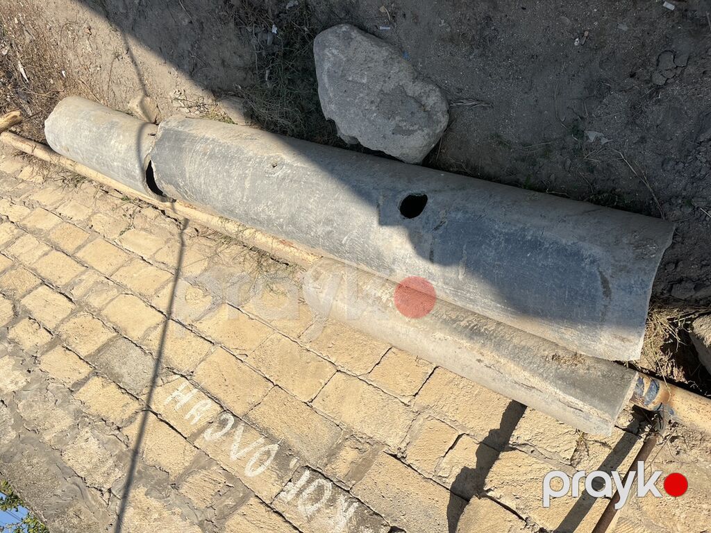 İşlənmiş Beton boru, Diametr: 400 mm, uzunluğu - 2 metr — Təmir və inşaat, Digah (2)