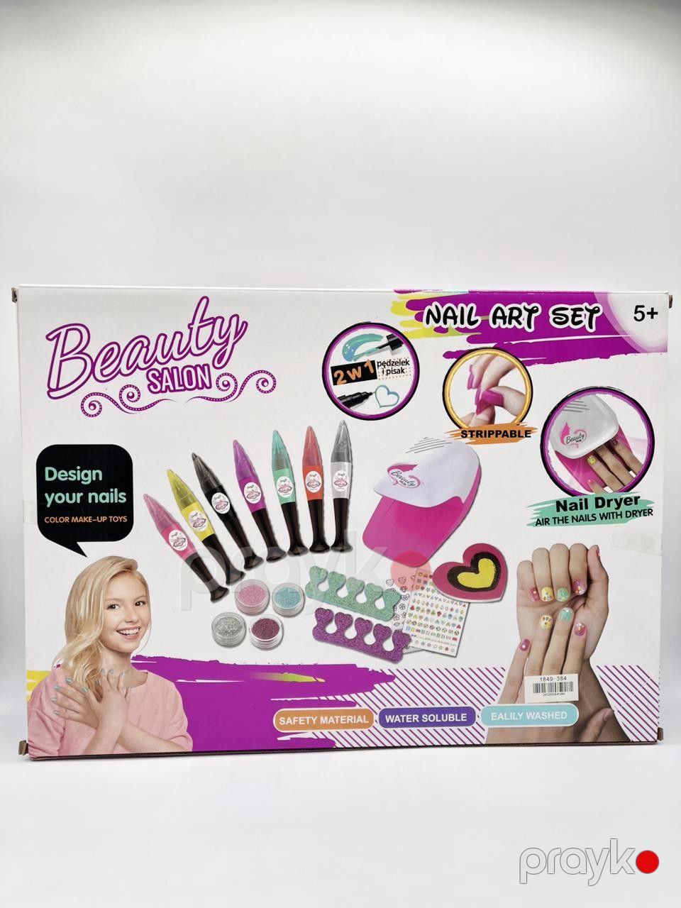 Uşaqlar üçün manikür dəsti Nail Art, 5 yaş — Uşaq kosmetikası, Bakı (2)
