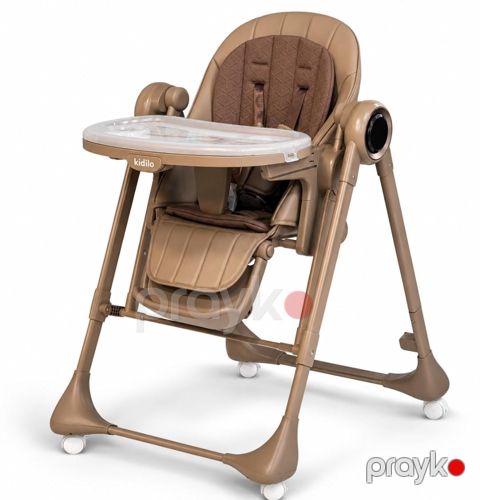 Uşaq yedizdirmə oturacağı Kidilo C-810, metal, 6+ ay, qəhvəyi — Bakı