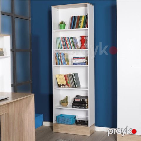 Kitab rəfi ev_13900423, Ldsp, 60x190x33 sm — Bakı