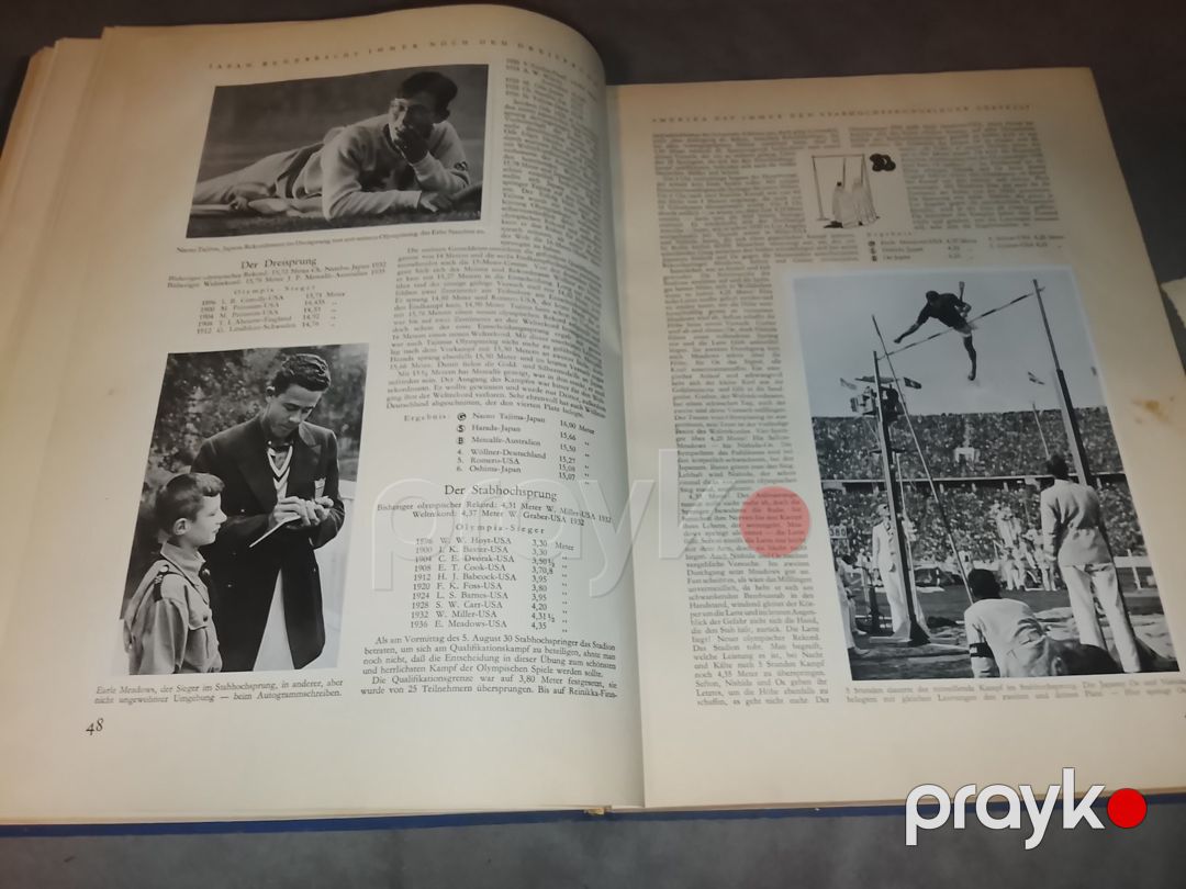 1936-ci i̇li̇n alman (n t) olimpiada kitabı — Kitablar və jurnallar, Bakı (10)