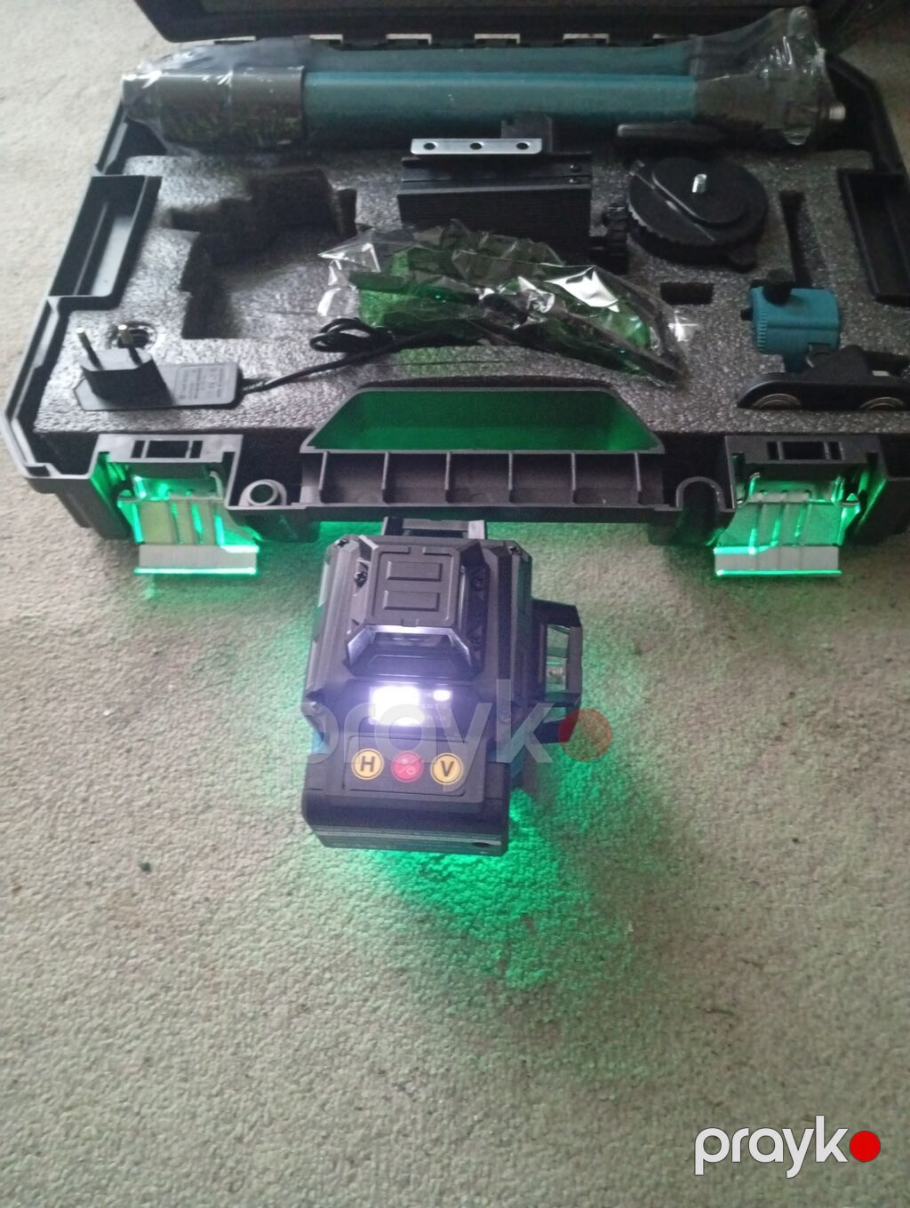 Makita lazer nivelir dəsti – yaşıl şüalı, 360° xətt proyeksiyası ilə — Ölçü alətləri, Bakı (3)