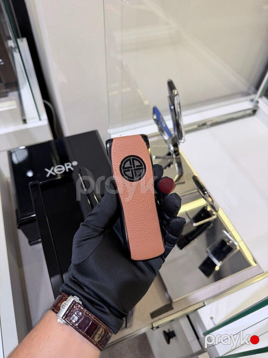 XOR Titanium X2 Leather Ebony Cherry 64GB Exclusive New XOR X2 Ebony — Digər smartfonlar, Bakı (2)