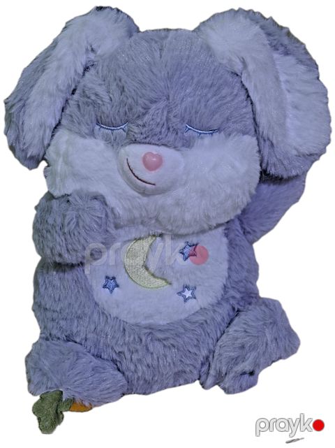 Yumşaq oyuncaq Dovşan, nəfəs alır, pelüş, 27 sm — Bakı