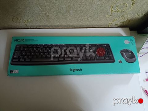 Logitech MK270 simsiz klaviatura və siçan dəsti - Tam ölçülü — Bakı