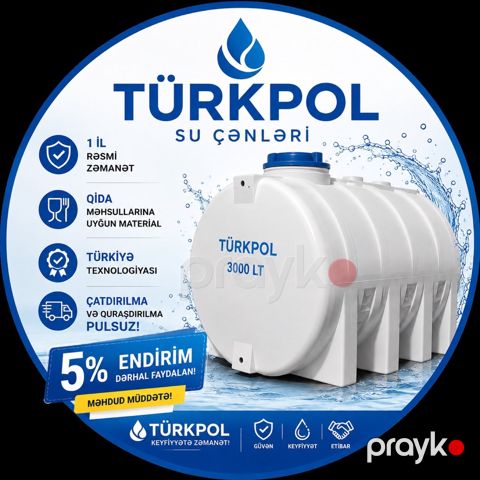 Su çəni — Bakı