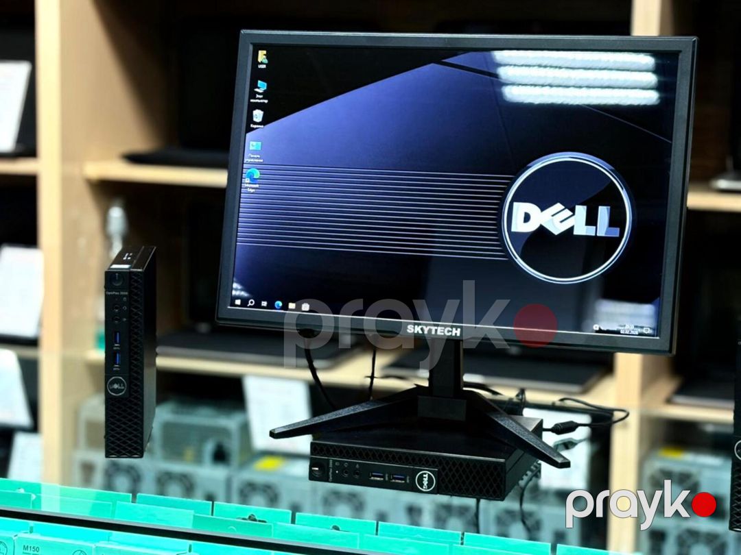 Dell OptiPlex 3050 Mini PC Skytech 19 monitor dəsti — Kompüterlər və noutbuklar, Bakı (3)