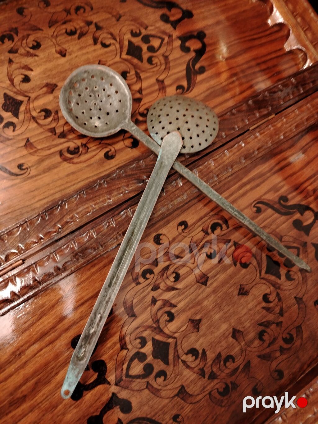Məhsul: 2 ədəd kiçik mis kəfkir. Qədimi. Antik. Qiymət birinə — Mətbəx əşyaları, Bakı (2)