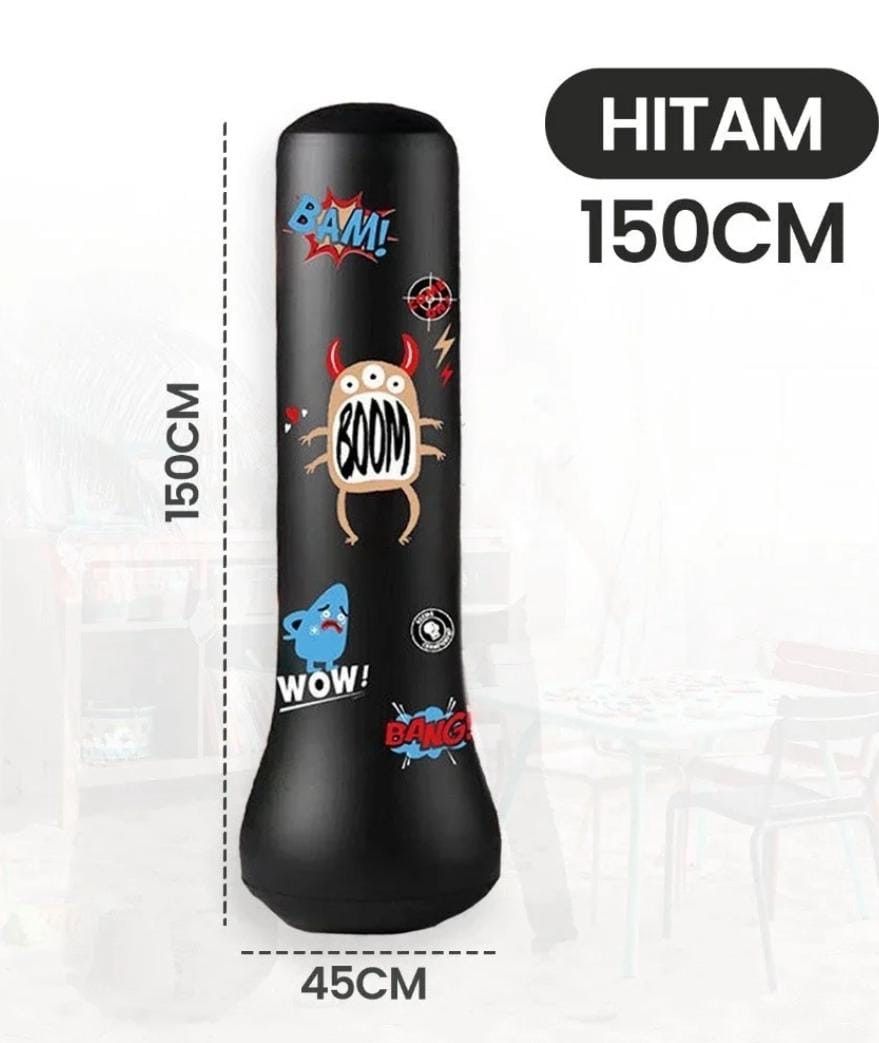 Boks kisəsi, PVC, qara, 45x150 sm — Mallar, Bakı (2)