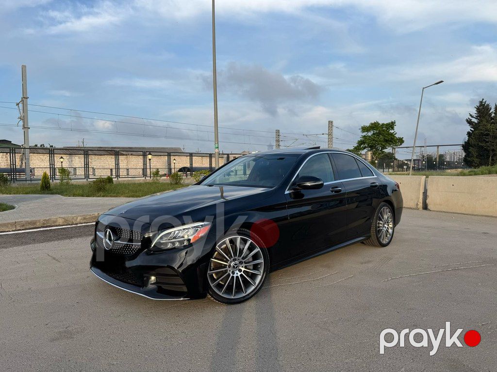 Mercedes C 300, 2.0 L, 2019 il, 93 500 km — Avtomobillər, Bakı (6)