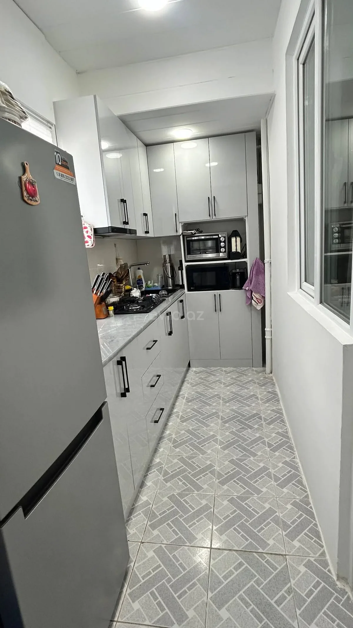 3 otaqlı tam təmirli mənzil satılır Xırdalanda — Mənzil, Abşeron (5)