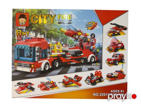 Konstruktor 22011 City Fire, 710 əd — Bakı