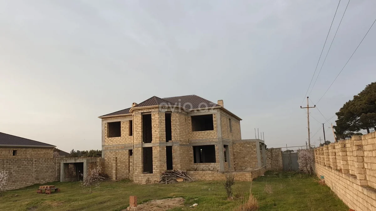 5 otaqlı həyət evi satılır Savalan qəsəbəsində — Ev, villa, Bakı (3)