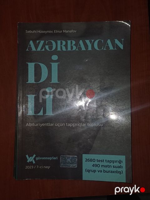 Azərbaycan Dili – Abituriyentlər üçün tapşırıqlar toplusu Müəlliflər — Bakı
