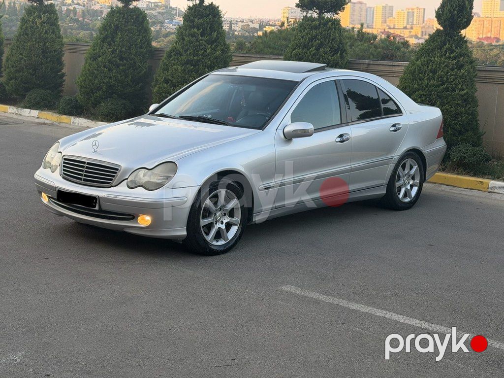 Mercedes C 200, 2.0 L, 2001 il, 350 000 km — Avtomobillər, Bakı (2)