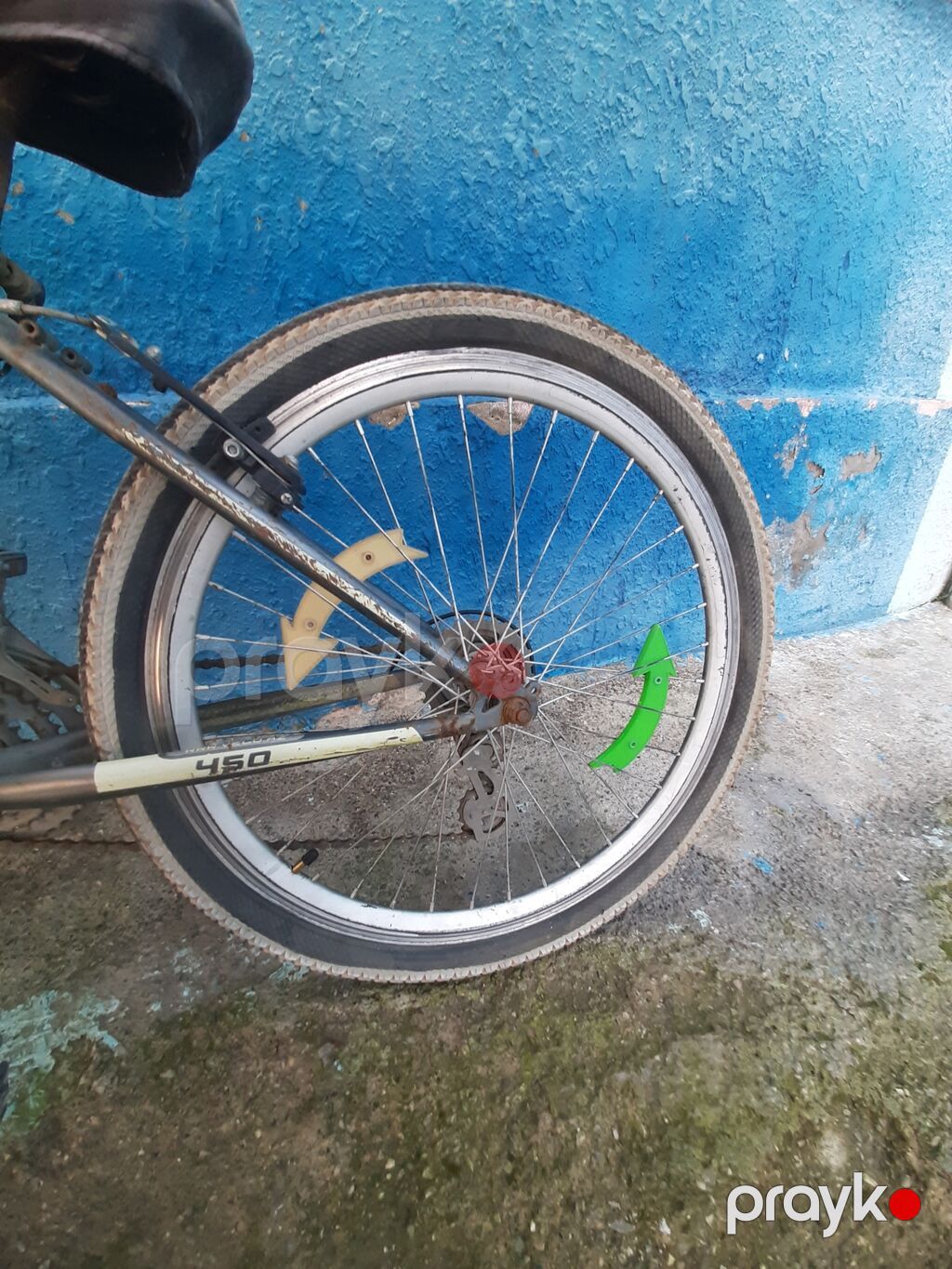Şəhər/dağ tipli velosiped - Rahmen: polad, 17" təxmini ölçü, klassik — Yol velosipedləri, Bakı (4)