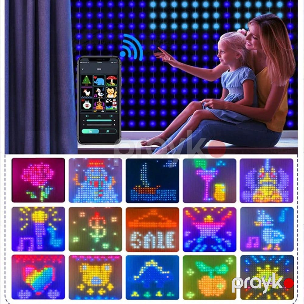 LED çələng RGB, 3x3 m — Mallar, Bakı (3)