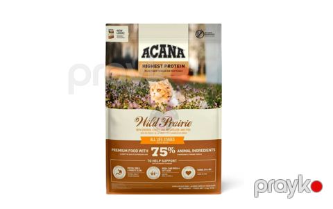 Quru yem pişik üçün Acana Wild Prairie toyuq və balıq ilə, 1.8 kq — Bakı