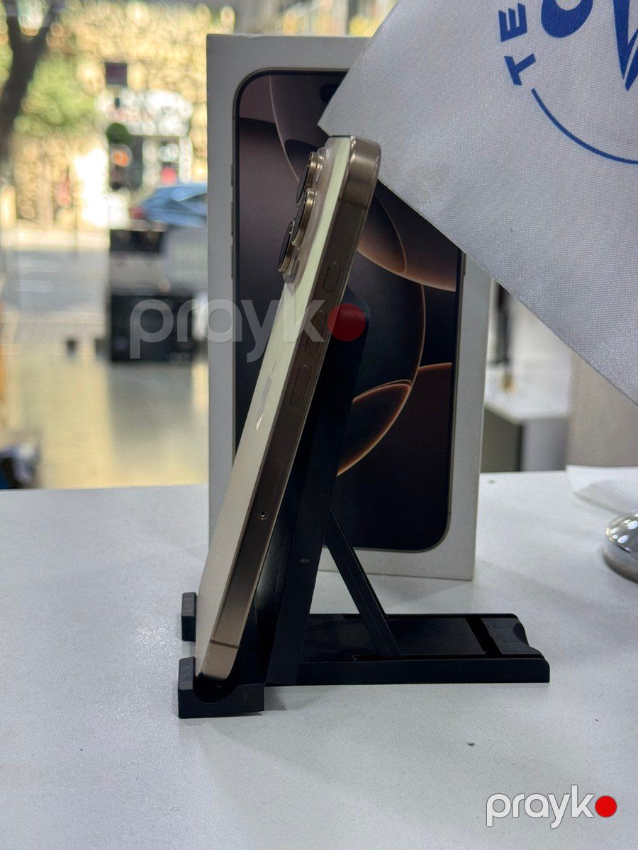Apple iPhone 16 Pro Desert Titanium 128GB/8GB — Smartfonlar, Bakı (3)