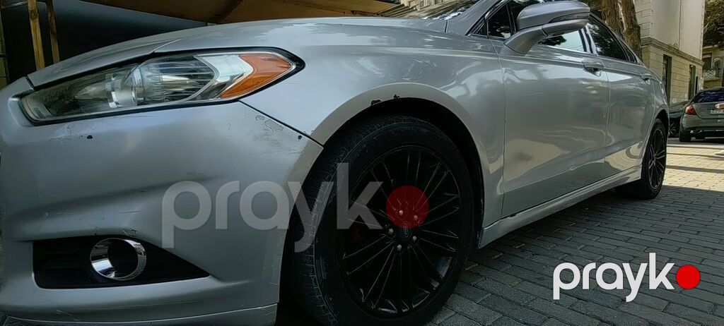 Ford Fusion (Mondeo) sedan — gümüşü rəng. satılır tək problem — Avtomobillər, Bakı (4)