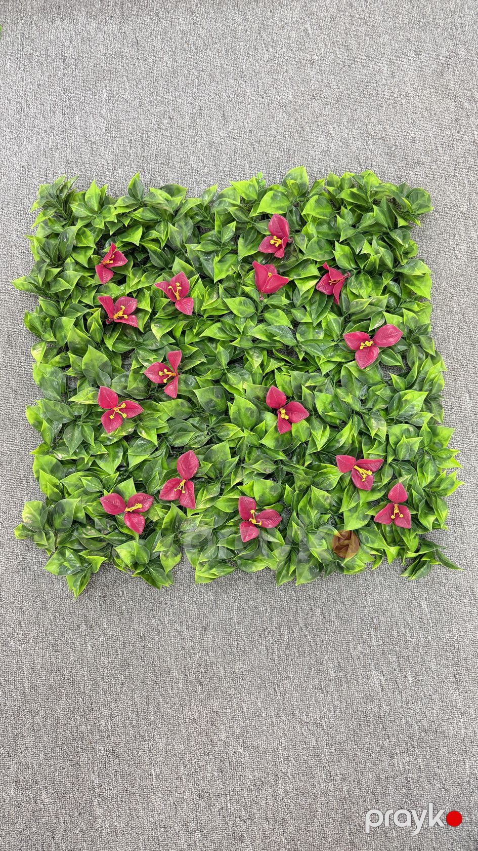 Bağ dekoru, plastik, yaşıl/çəhrayı — Mallar, Bakı (2)
