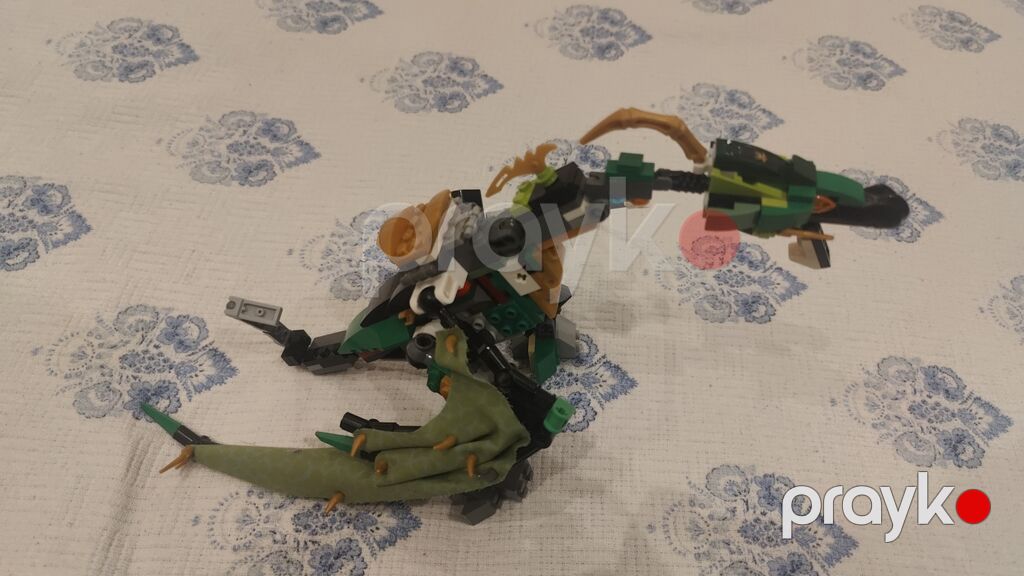 Lego detalı qarışıq dəst - Böyük karton qutuda müxtəlif Lego — Konstruktorlar, Bakı (2)