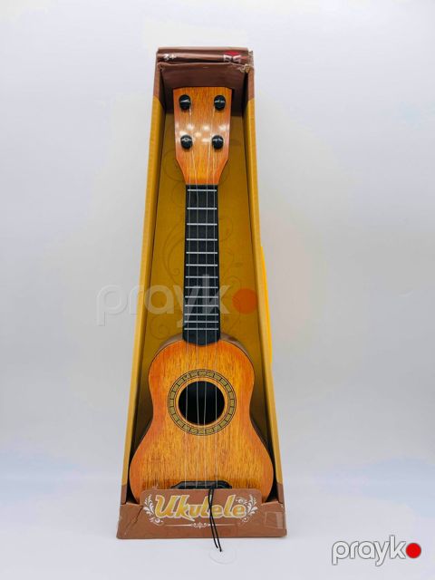Uşaqlar üçün gitara, plastik, qəhvəyi, 3 yaş — Bakı