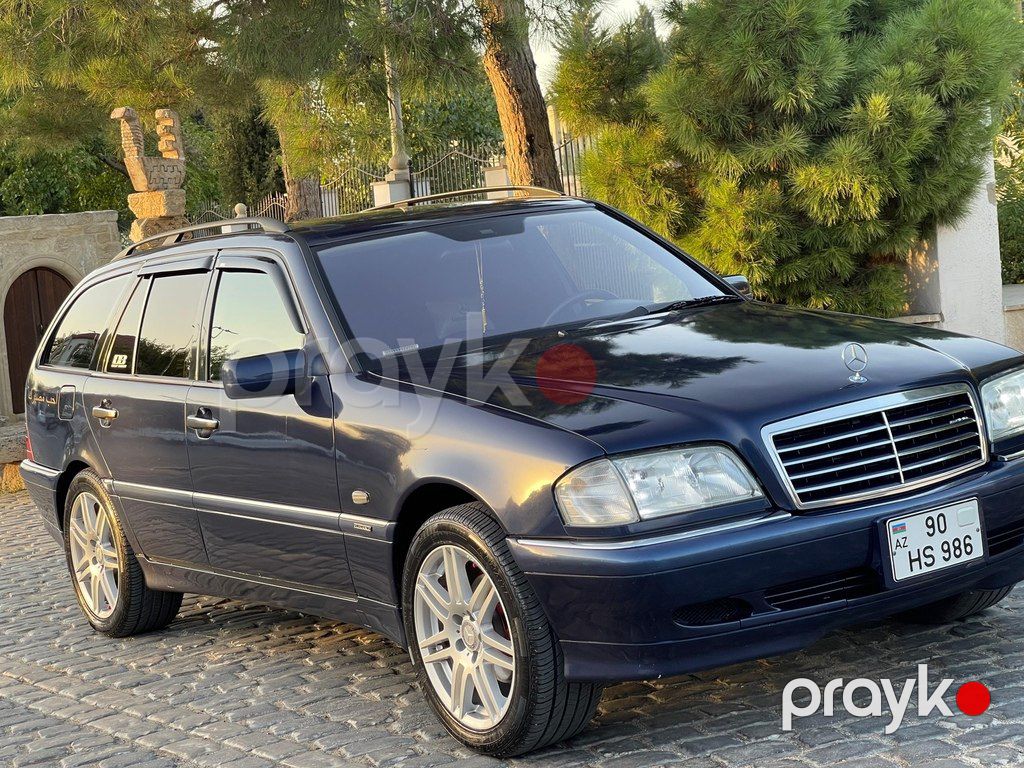 Mercedes C 200, 2.0 L, 1999 il, 510 000 km — Avtomobillər, Bakı (5)