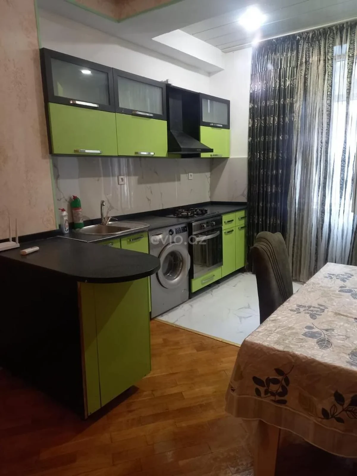 Kirayə 2 otaqlı mənzil Nəsimi metrosu yaxınlığında — Mənzil, Bakı (7)