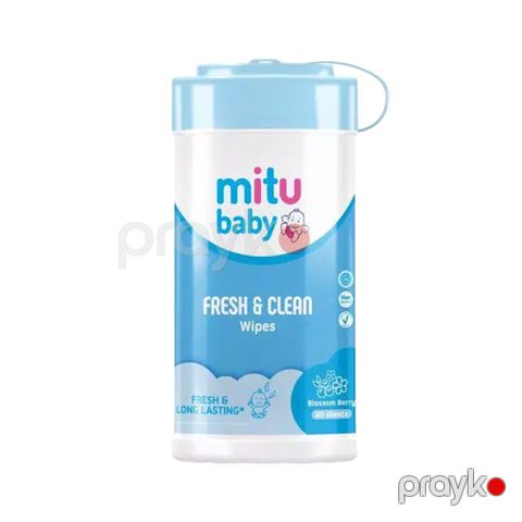 Uşaq nəm salfetləri Mitu Baby Fresh & Clean Blossom Berry 60 əd — Bakı