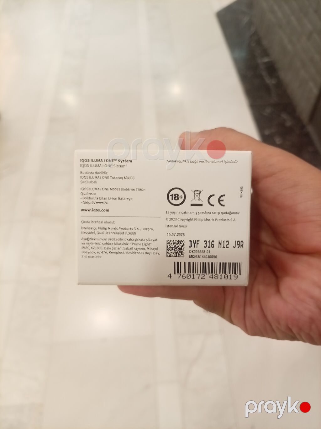 Igos iluma i10 satiram yenidir karopkasi açılmayib, satmağıma səbəb — Elektronik siqaretlər, Bakı (5)