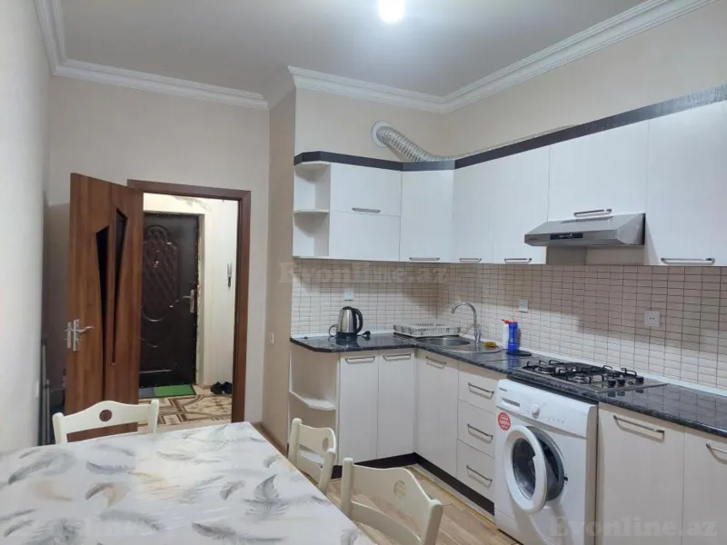 Kirayə verilir 2 otaqlı Mənzil Yeni tikili 80 m² Bakı, Yasamal r., İnşaatçılar m — Mənzil, Bakı (7)