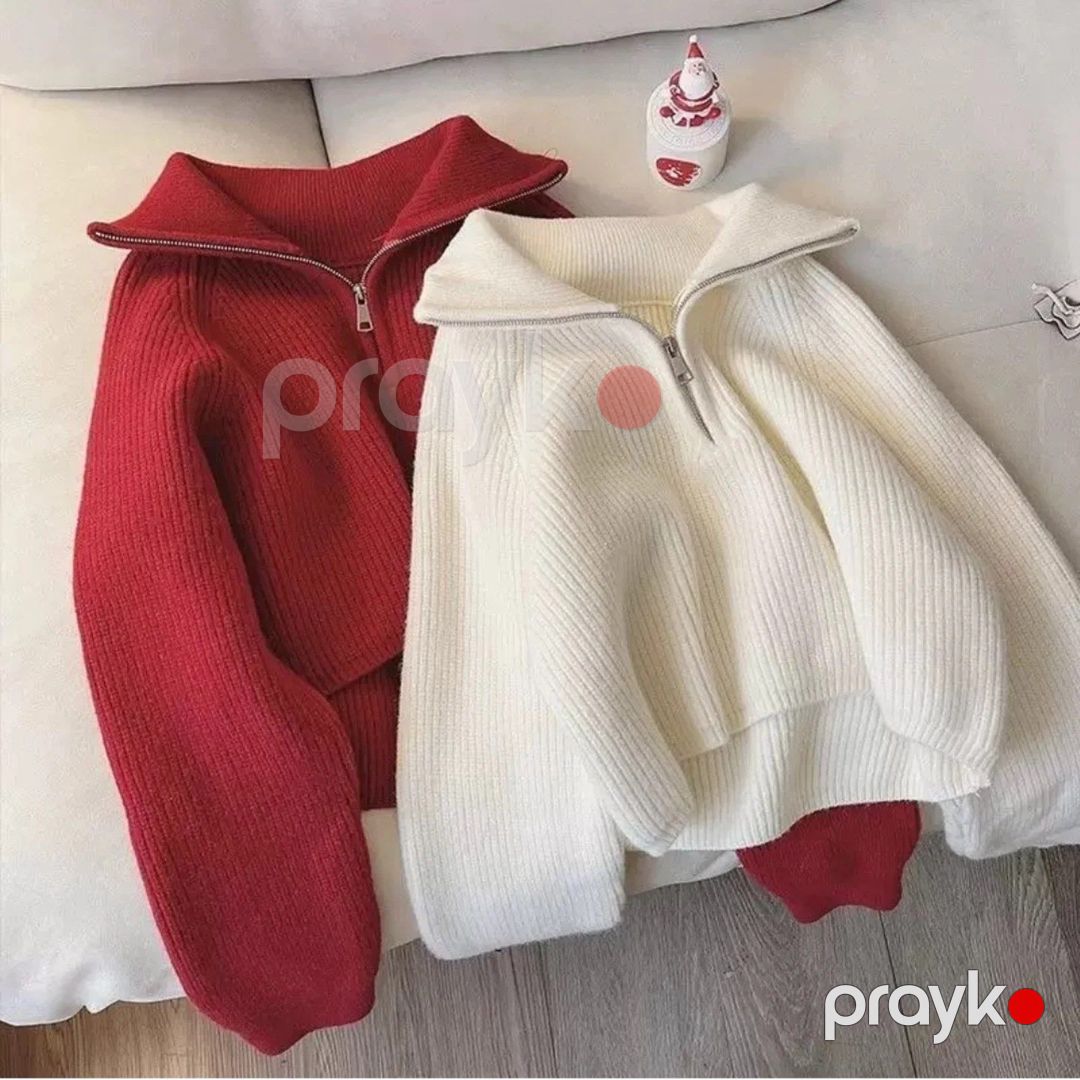 Qadın sviteri, trikotaj, ağ, ölçü One size — Mallar, Bakı (2)