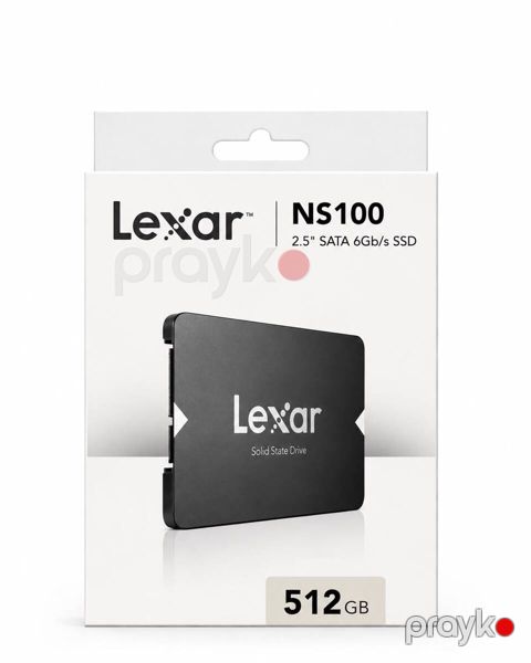SSD Lexar NS100 512GB 2.5 Sata 6Gb/s — Bakı