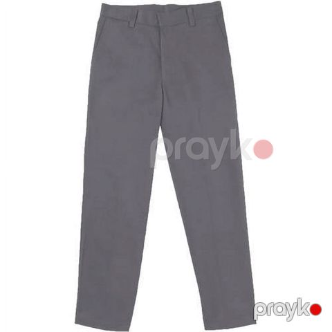 Oğlanlar üçün gündəlik şalvar George 146, boz, polyester/viskoz, ölçü 10-11 yaş