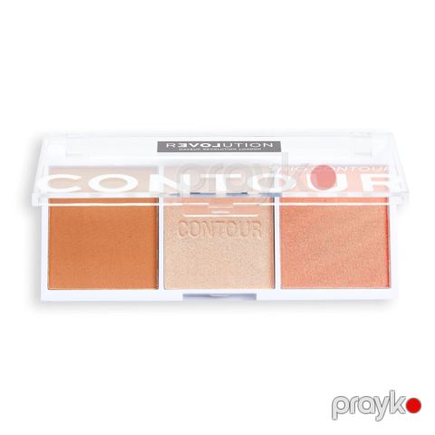 Makiyaj üçün kontur paleti Relove by Revolution Color Play Contour Trio Palette Sugar 3 rəngli — Bakı
