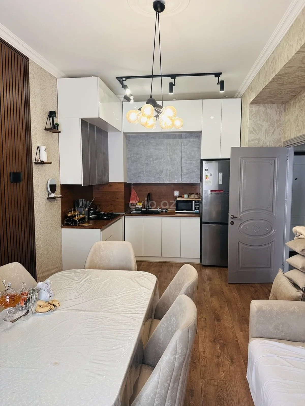 2 otaqlı tam təmirli mənzil satılır Yeni Günəşli qəsəbəsində — Mənzil, Bakı (5)