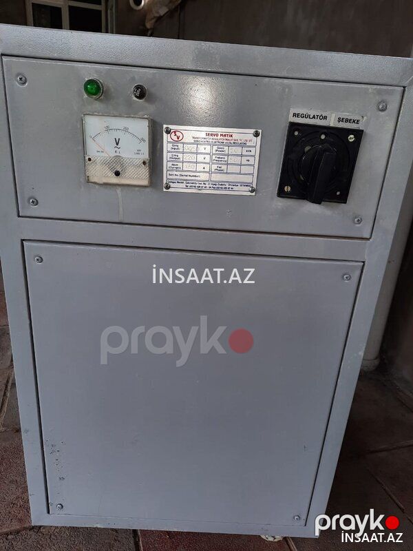 Servo Matic 50 Kva stabilizator satılır — Transformatorlar, Bakı (2)