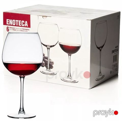 Badə dəsti Paşabahçe Enoteca 44248, şüşə, şəffaf, 780 ml, 6 əd — Bakı