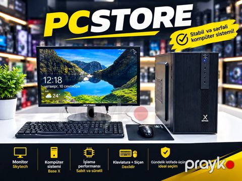 Kompüter dəsti i5-3470 / 8GB RAM / 128GB SSD + 19" Monitor — Bakı