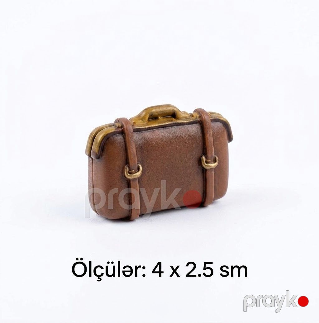 Oyun fiquru No brand, Miniatür çemodan, Hər kəs üçün, 40 mm, 1 ədəd — Mallar, Bakı (3)