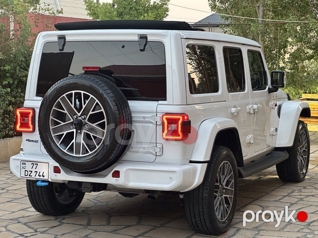 Jeep Wrangler, 2.0 L, 17.3 kWh, 2023 il, 56 000 km — Avtomobillər, Bakı (9)