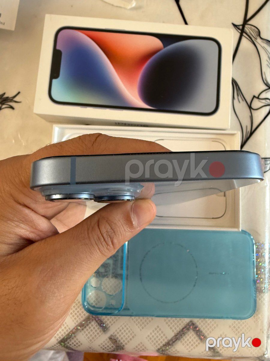 Apple iPhone 14 Blue 128GB/6GB — Smartfonlar, Bakı (3)
