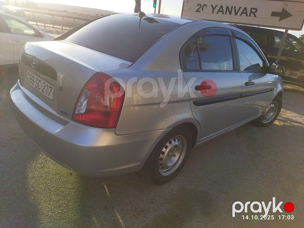 Hyundai Accent, 1.5 L, 2007 il, 234 500 km — Avtomobillər, Bakı (4)