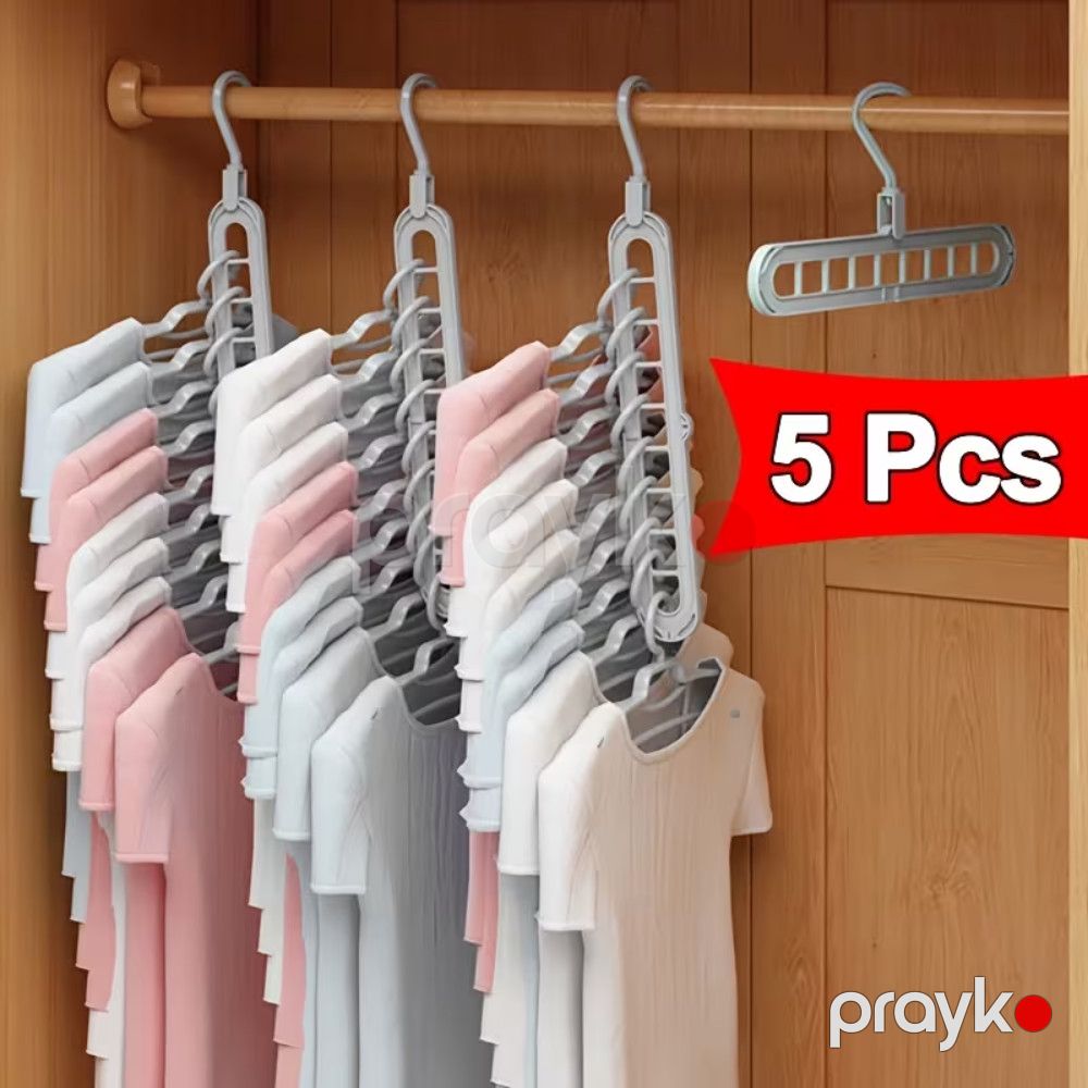 Qatlanan asılqan dəsti, 5 əd, plastik, 9 deşikli — Mallar, Bakı (2)
