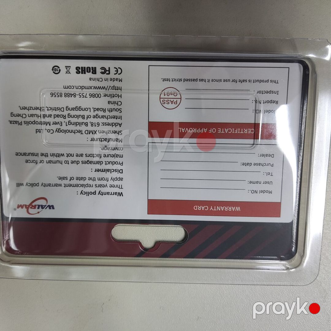 M2 Sata SSD 128GB Walram — Kompüterlər və noutbuklar, Bakı (2)