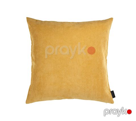 Çexol Jysk Duskull 50x50 sm, velvet, polyester/elastan/poliamid, xardal rəngi — Bakı