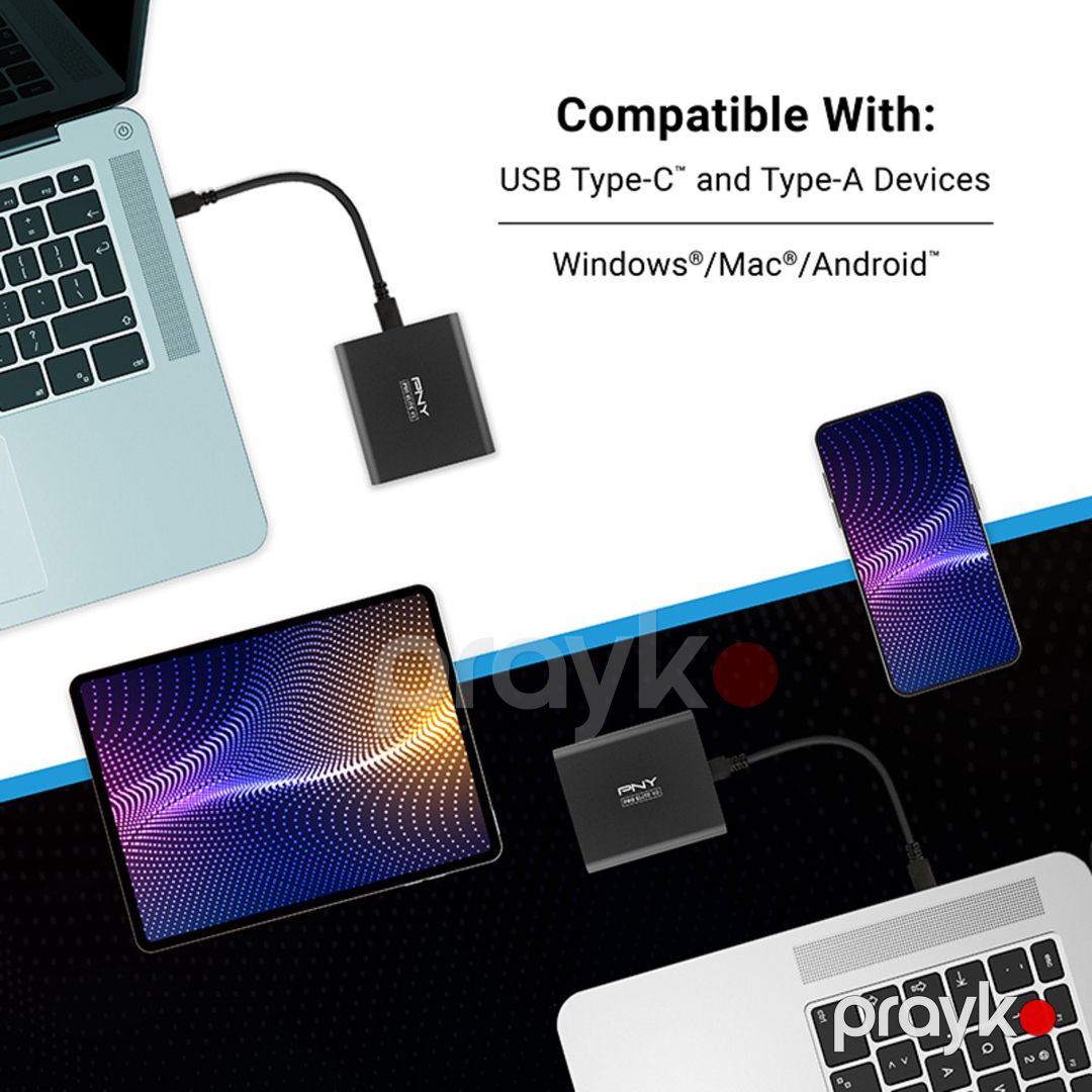 Xarici SSD "PNY Pro 1TB V2" — Kompüterlər və noutbuklar, Bakı (3)