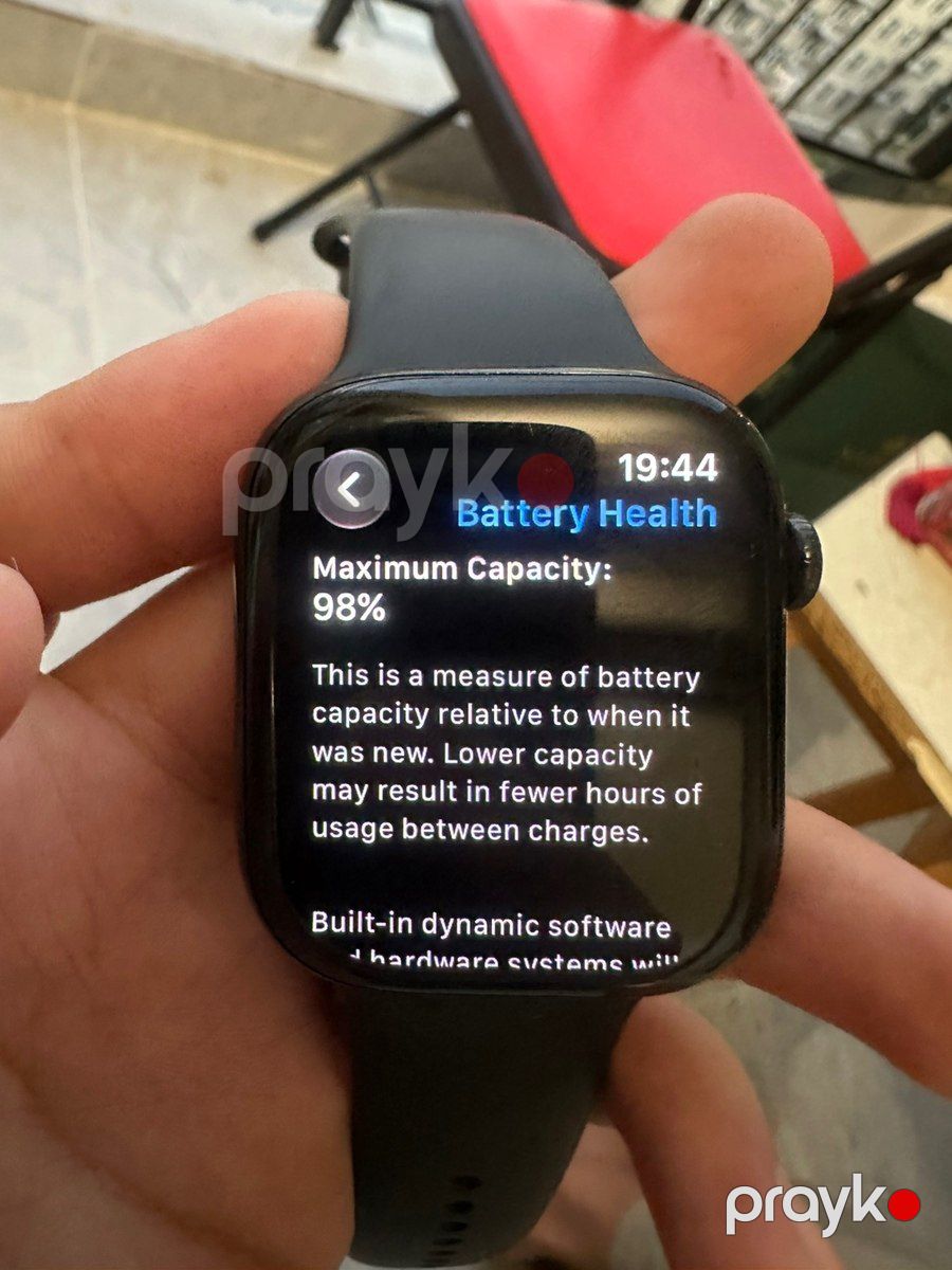 Apple Watch Series 10 Aluminum Jet Black 46mm — Ağıllı saatlar və biləkliklər, Bakı (8)