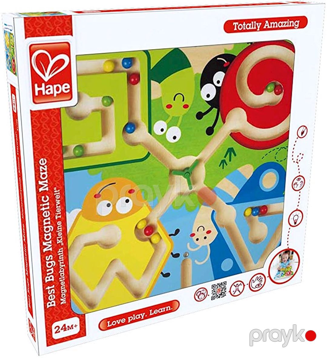 İnkişaf etdirən oyun Hape Bugs Magnetic Maze, 2+ yaş — Mallar, Bakı (3)